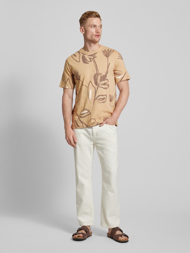 

Футболка мужская Jack & Jones Premium 12253552 бежевая L, 12253552