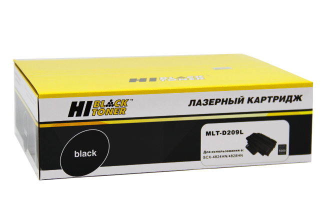 

Картридж Hi-Black (HB-MLT-D209L) для Samsung SCX-4824HN/4828HN, 5K, Черный