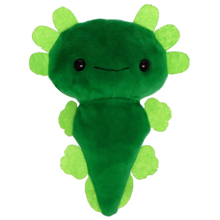 фото Мягкая игрушка «аксолотль», цвет зелёный, 20 см прима тойс