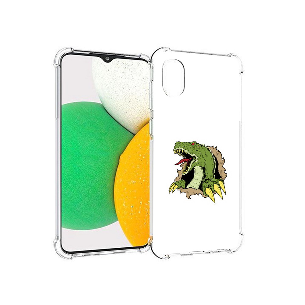

Чехол MyPads Tocco для Samsung Galaxy A03 Core годзила (PT224480.538.290), Прозрачный, Tocco