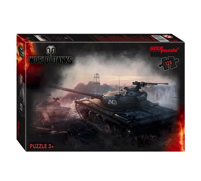 

Пазл World of Tanks, 120 элементов, МИКС