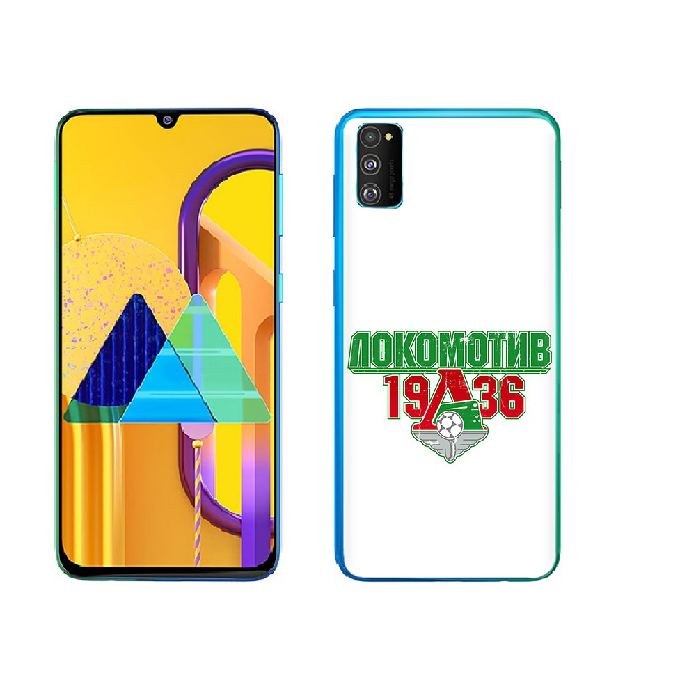 

Чехол MyPads Tocco для Samsung Galaxy M23 ФК локомотив 1936 (PT227329.604.182), Прозрачный, Tocco