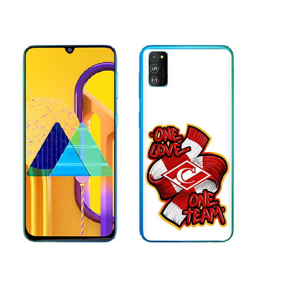 

Чехол MyPads Tocco для Samsung Galaxy M23 ФК спарак 1 любовь (PT227329.604.184), Прозрачный, Tocco