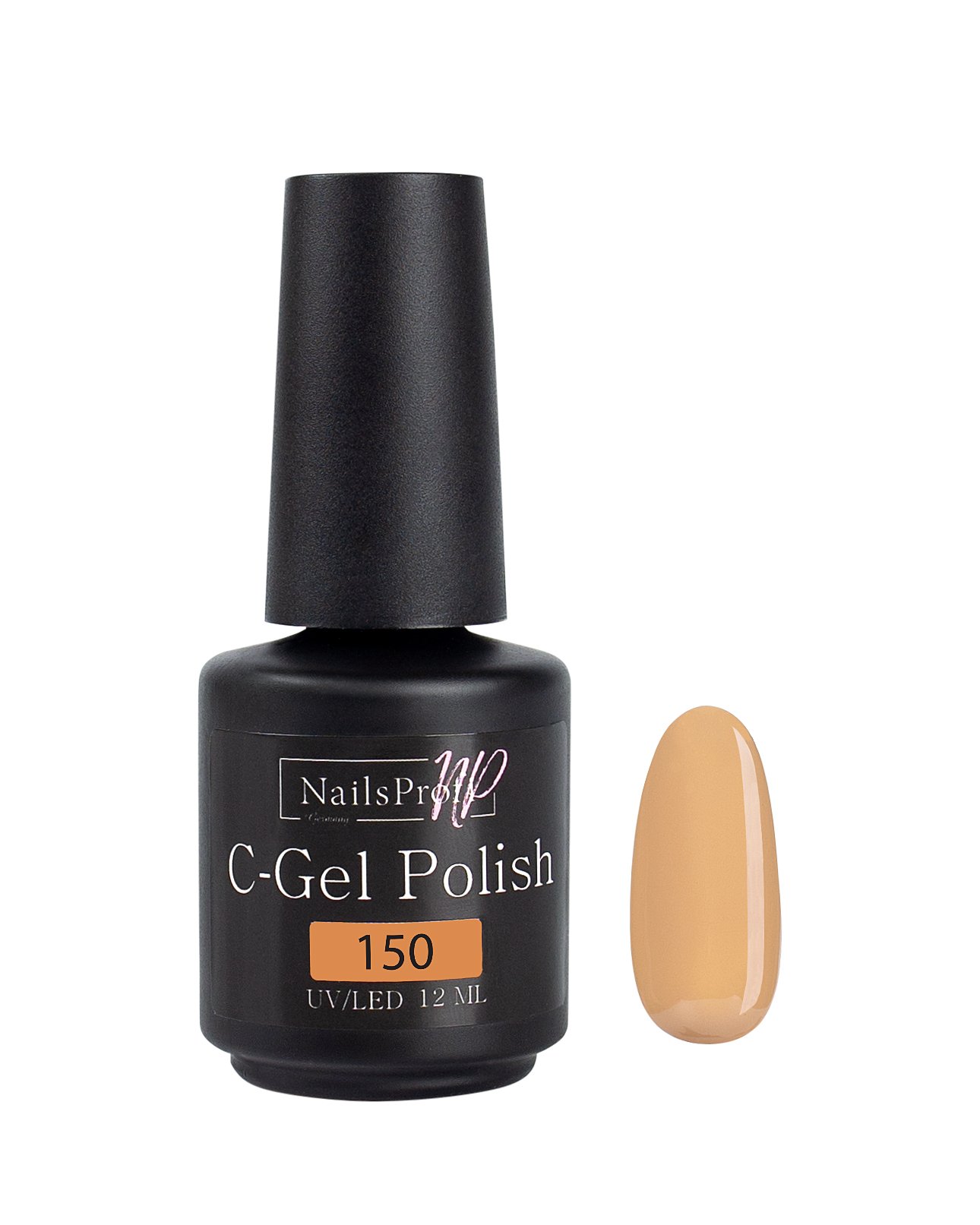 фото Гель лак для ногтей маникюра педикюра nailsprofi c-gel polish 150 12 мл