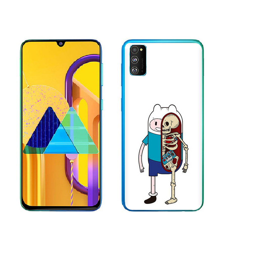 

Чехол MyPads Tocco для Samsung Galaxy M23 Финн скелет (PT227329.604.187), Прозрачный, Tocco
