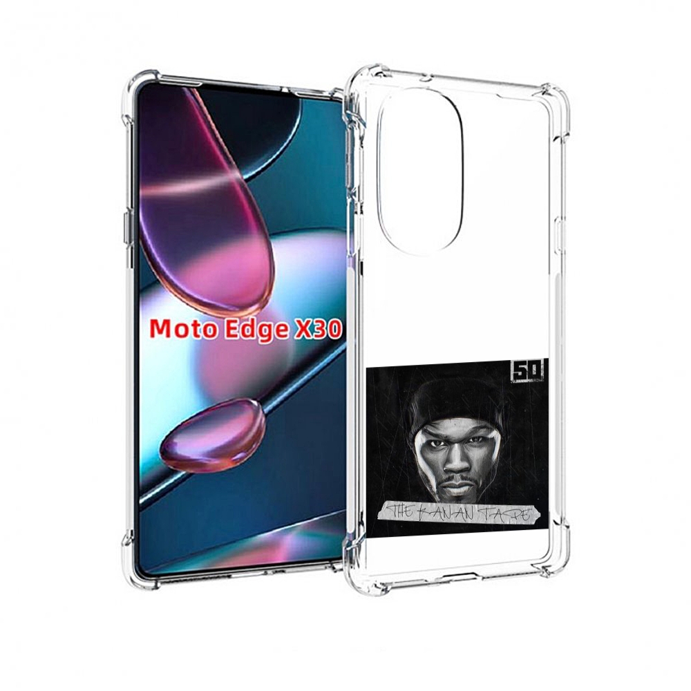 

Чехол MyPads 50 Cent - The Kanan Tape для Motorola Moto Edge X30, Прозрачный, Tocco