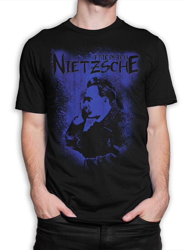 

Футболка мужская DreamShirts Studio Фридрих Ницше 350-nietzsche-2 черная M, Черный, Фридрих Ницше 350-nietzsche-2