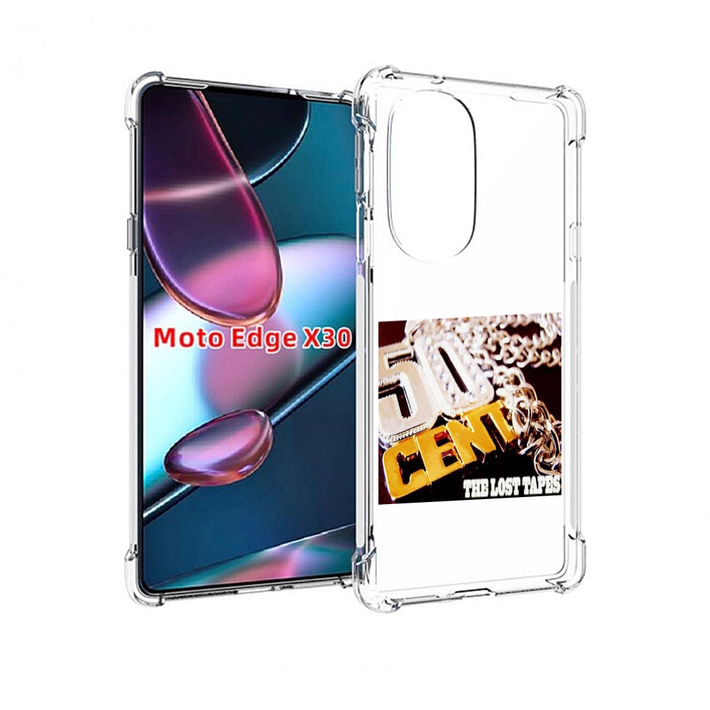 

Чехол MyPads 50 Cent - The Lost Tapes для Motorola Moto Edge X30, Прозрачный, Tocco