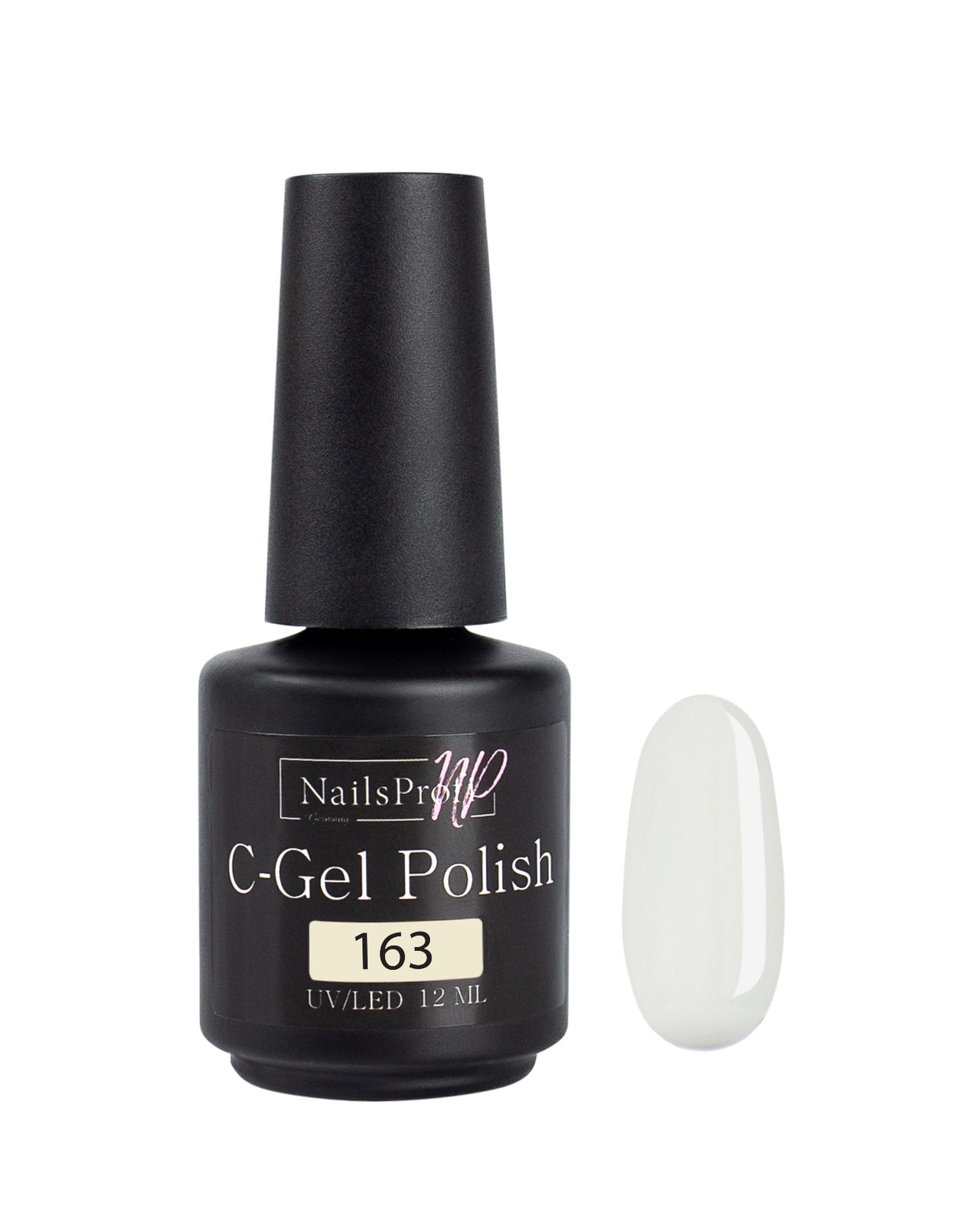 фото Гель лак nailsprofi для ногтей, маникюра, педикюра / c-gel polish 163 - 12 мл