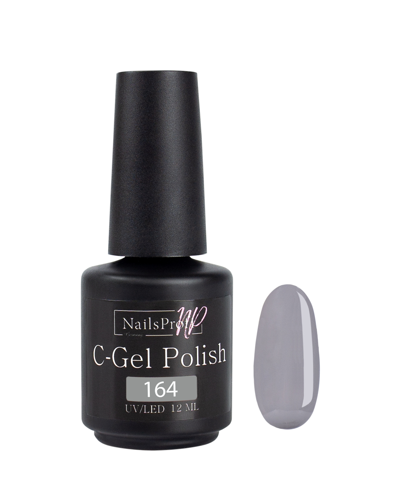 

Гель лак для ногтей маникюра педикюра NailsProfi C-Gel Polish 164 12 мл, C-Gel Polish 164