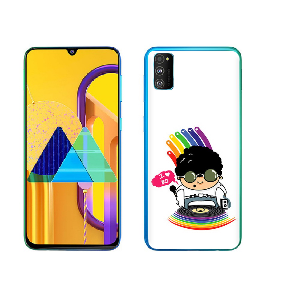 

Чехол MyPads Tocco для Samsung Galaxy M23 Я люблю 80-е (PT227329.604.205), Прозрачный, Tocco