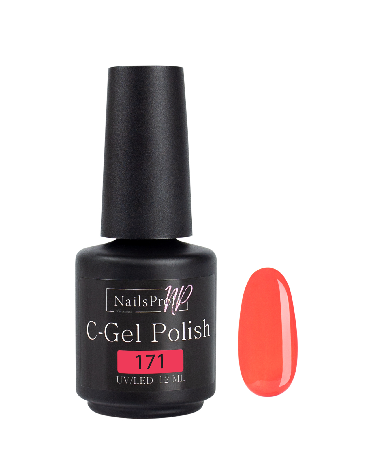 фото Гель лак для ногтей маникюра педикюра nailsprofi c-gel polish 171 12 мл