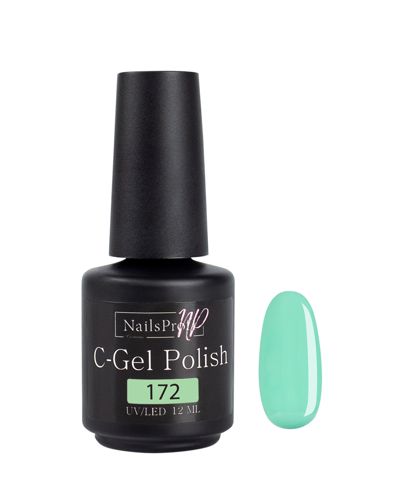 фото Гель лак nailsprofi для ногтей, маникюра, педикюра / c-gel polish 172 - 12 мл