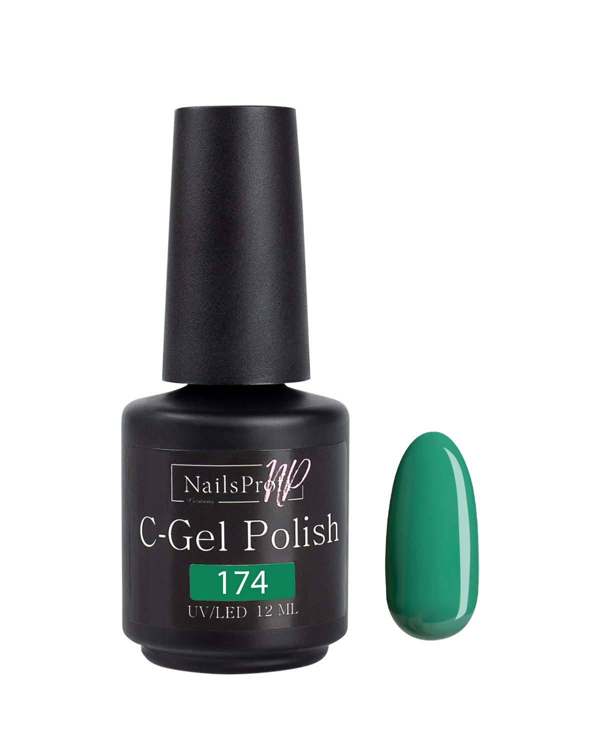 фото Гель лак для ногтей маникюра педикюра nailsprofi c-gel polish 174 12 мл