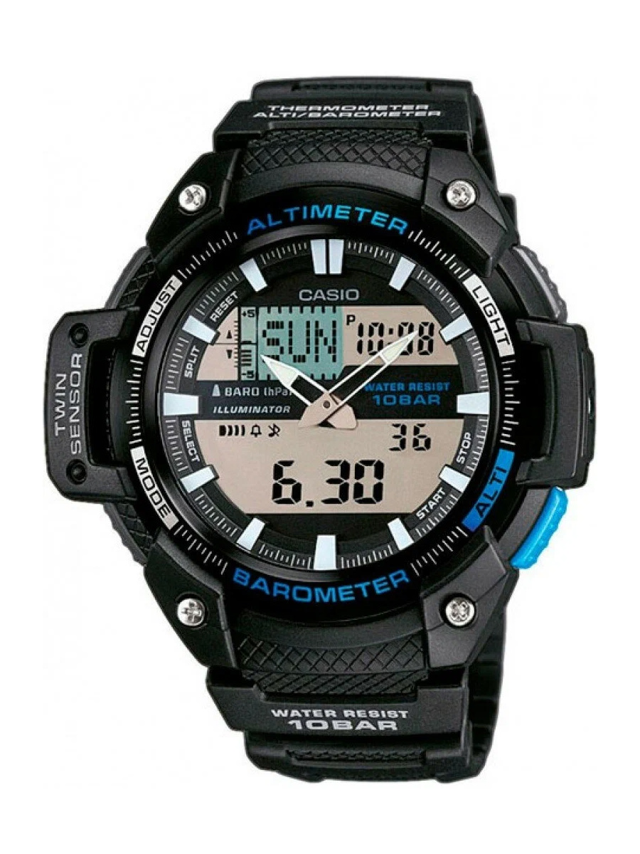 

Наручные часы мужские Casio SGW-450H-1A, SGW-450H-1A