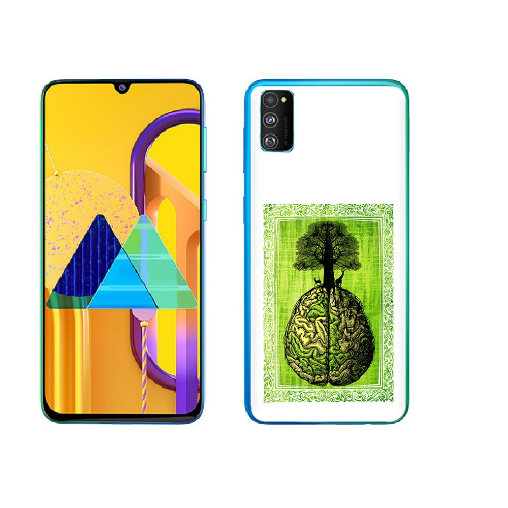 

Чехол MyPads Tocco для Samsung Galaxy M23 абстракция здоровый мозг (PT227329.604.211), Прозрачный, Tocco
