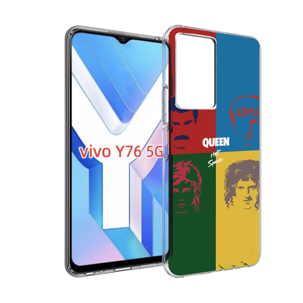 

Чехол MyPads hot space queen альбом для Vivo Y76 5G, Прозрачный, Tocco