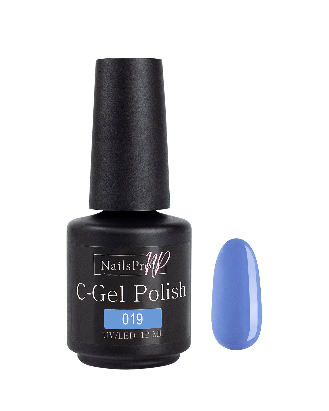 фото Гель лак для ногтей маникюра педикюра nailsprofi c-gel polish 019 12 мл