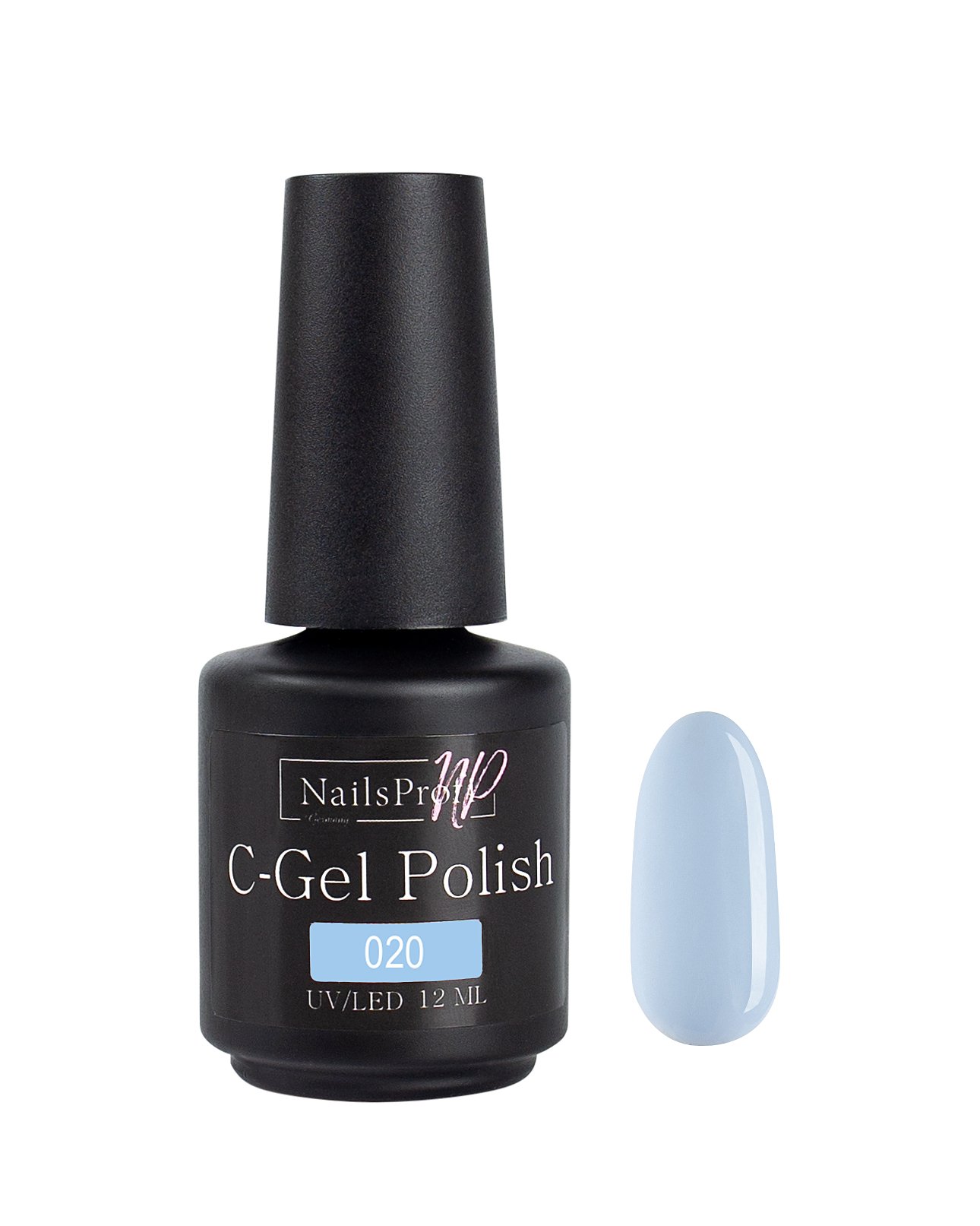 фото Гель лак для ногтей маникюра педикюра nailsprofi c-gel polish 020 12 мл