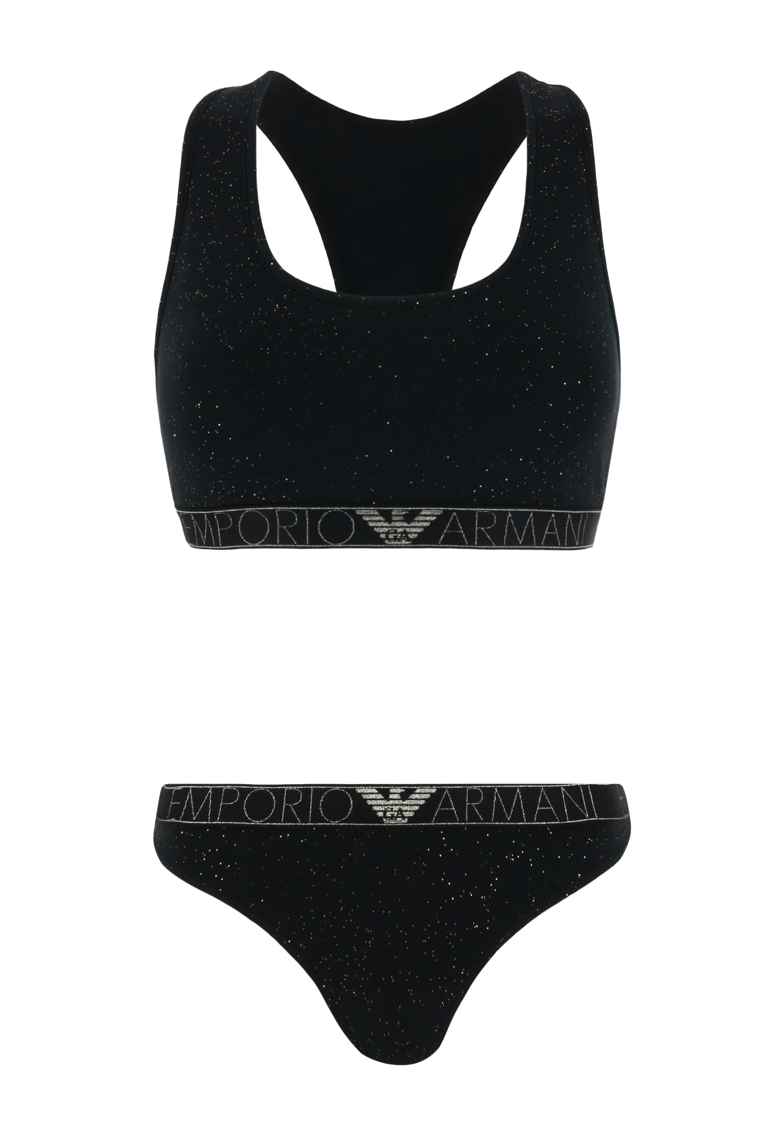 

Комплект белья женский Emporio Armani 134599 черный S, 134599