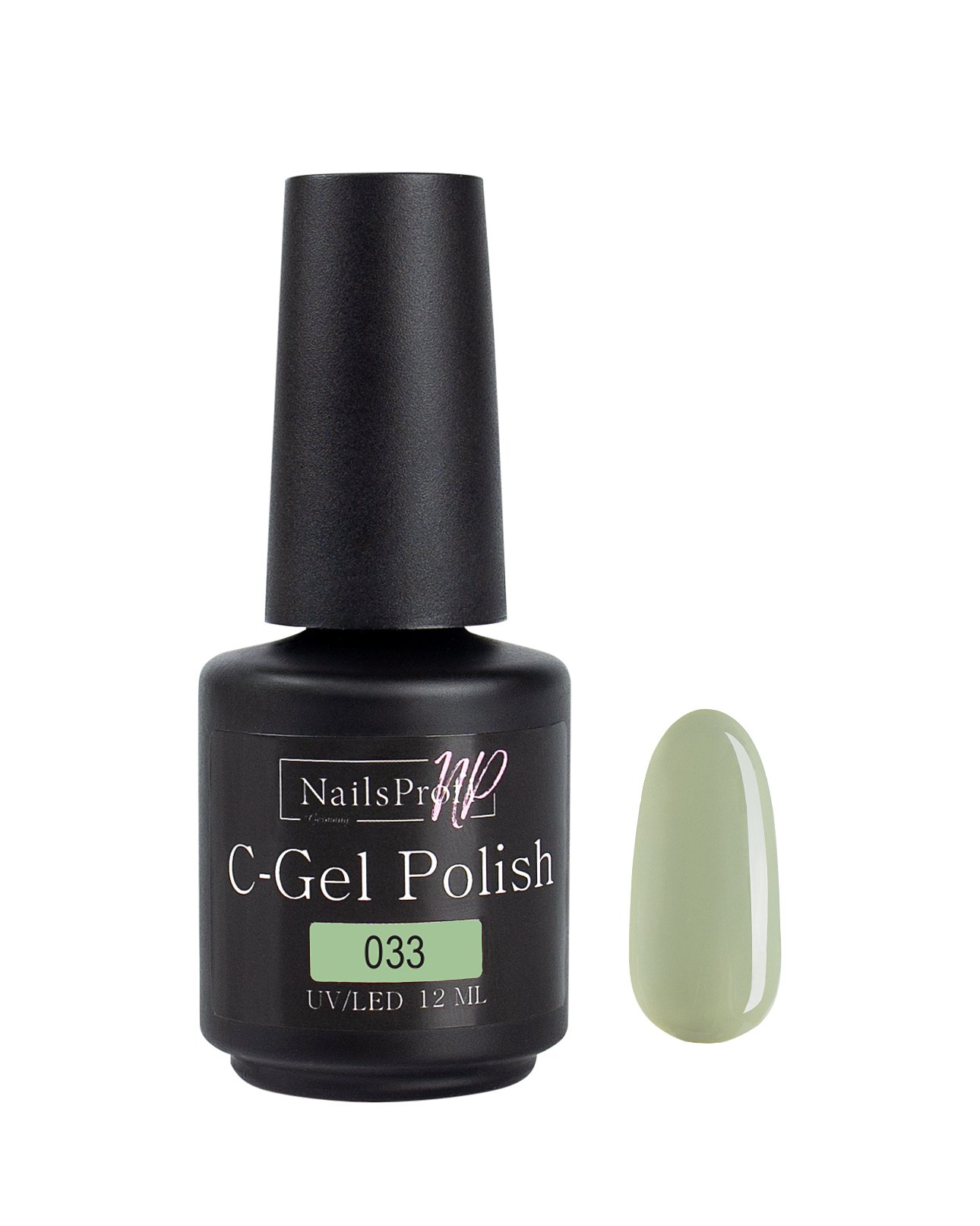 фото Гель лак nailsprofi для ногтей, маникюра, педикюра / c-gel polish 033 - 12 мл