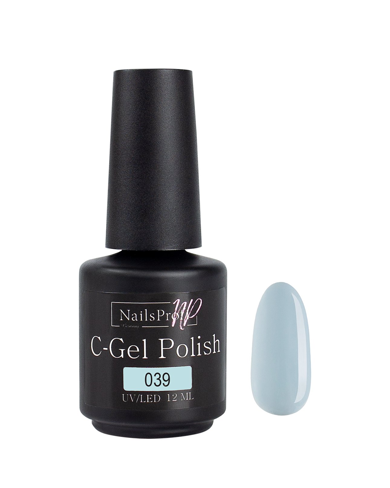 

Гель лак для ногтей маникюра педикюра NailsProfi C-Gel Polish 039 12 мл, C-Gel Polish 039