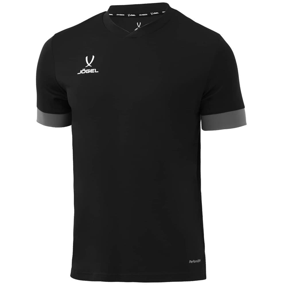 

Jogel DIVISION PERFORMDRY UNION JERSEY Футболка Черный/Серый YL