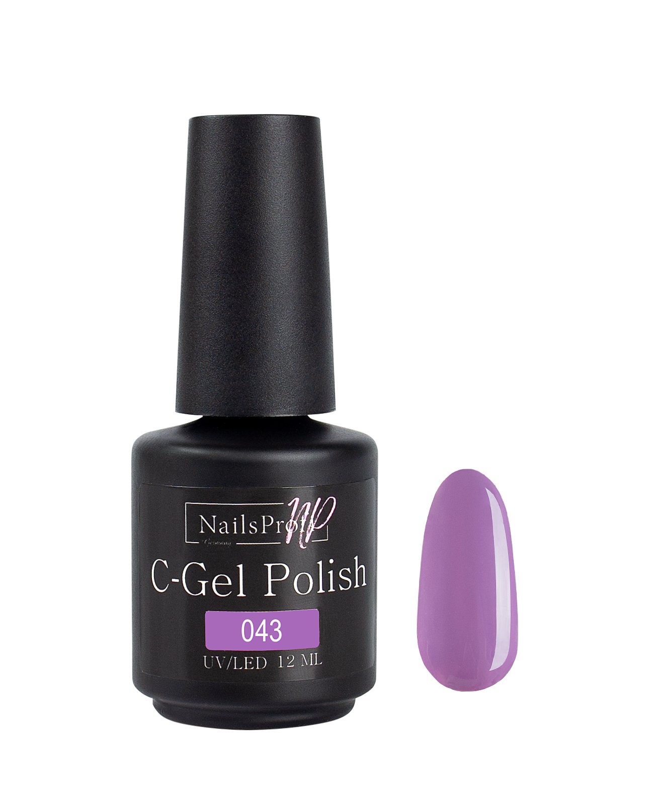 фото Гель лак для ногтей маникюра педикюра nailsprofi c-gel polish 043 12 мл