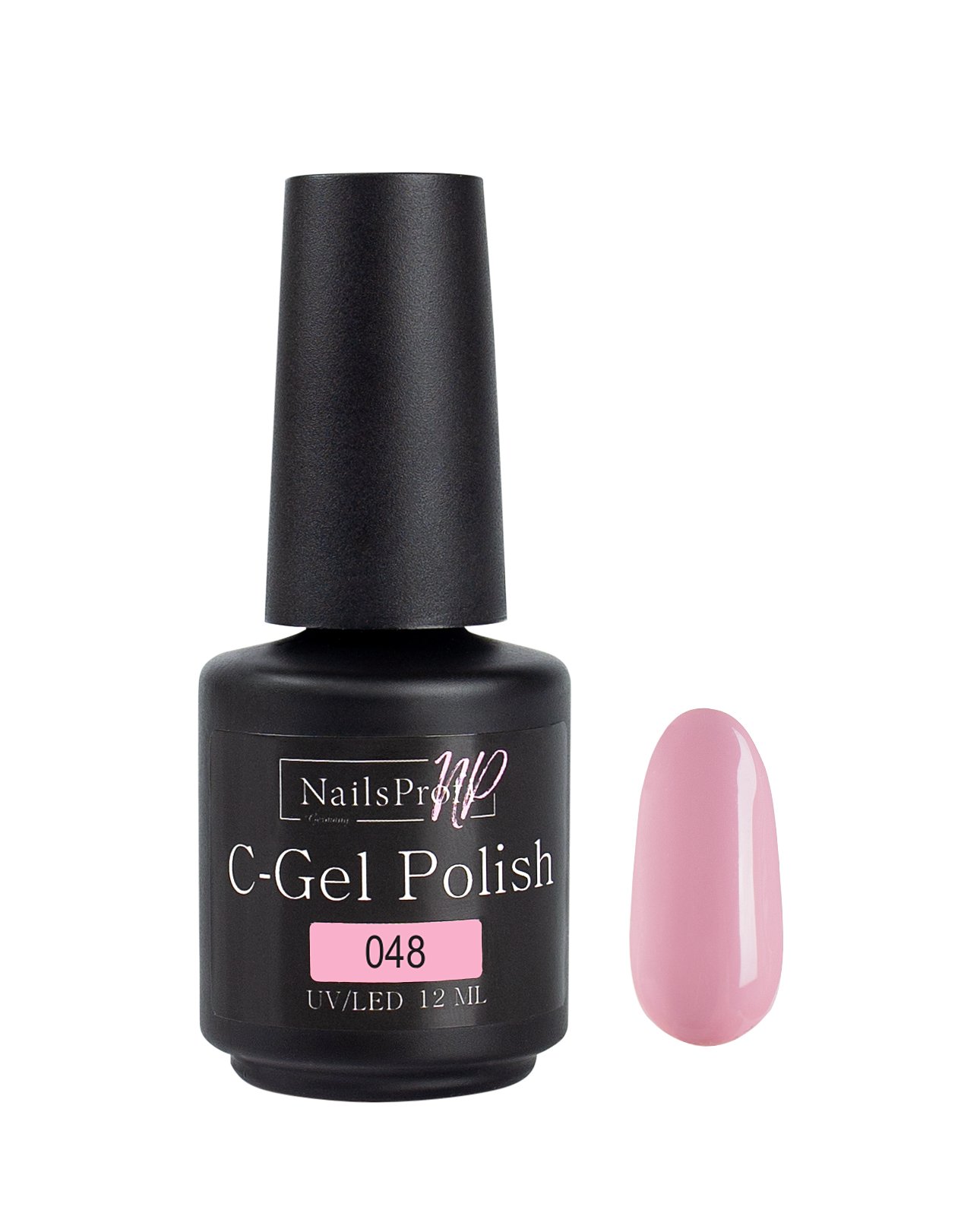 

Гель лак для ногтей маникюра педикюра NailsProfi C-Gel Polish 048 12 мл, C-Gel Polish 048