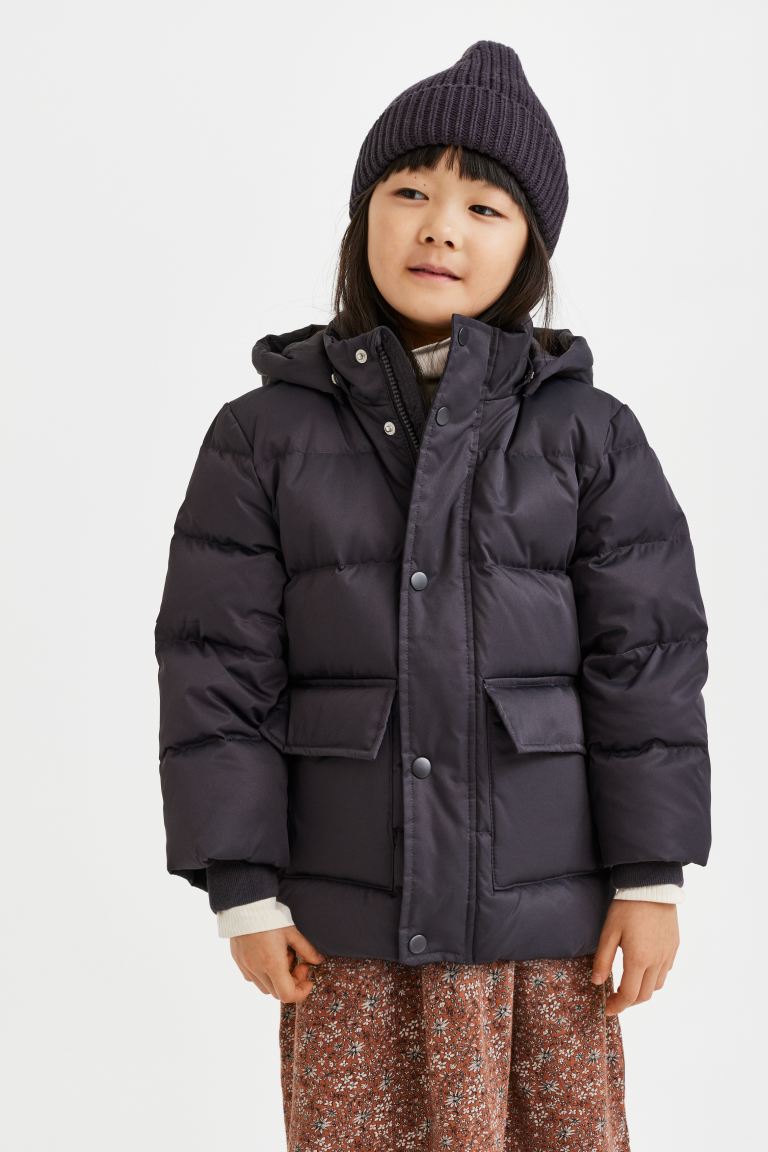 

Куртка детская H&M 1073064, цвет черный, размер 140 (доставка из-за рубежа), 1073064