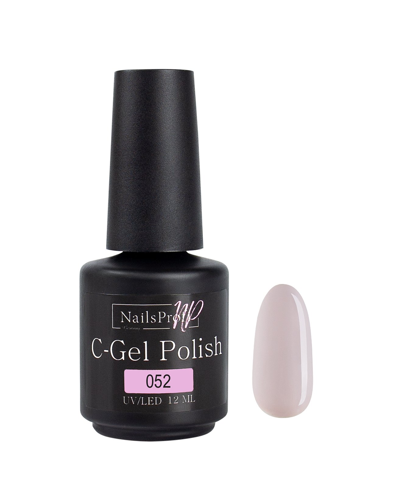 фото Гель лак nailsprofi для ногтей, маникюра, педикюра / c-gel polish 052 - 12 мл