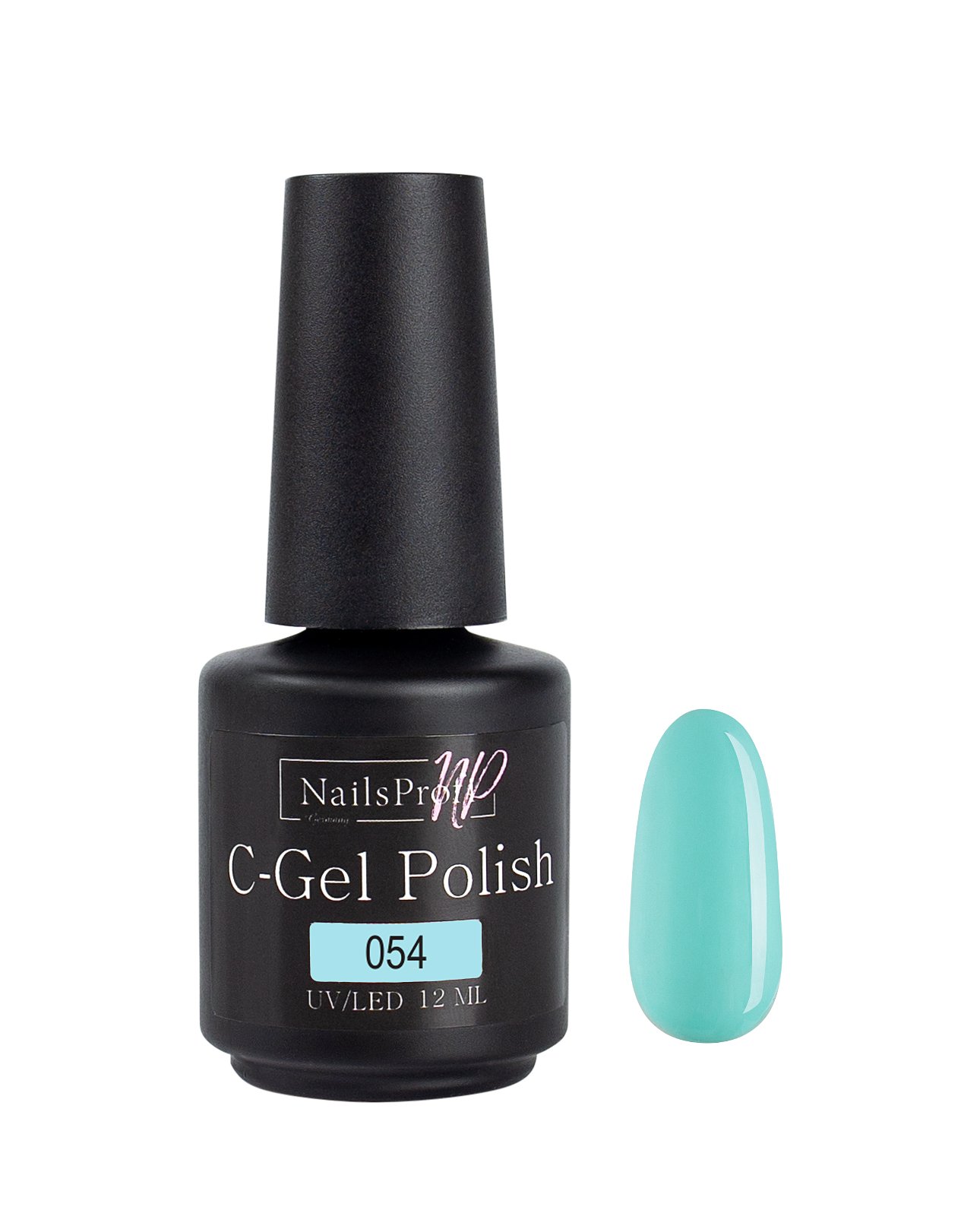 фото Гель лак nailsprofi для ногтей, маникюра, педикюра / c-gel polish 054 - 12 мл