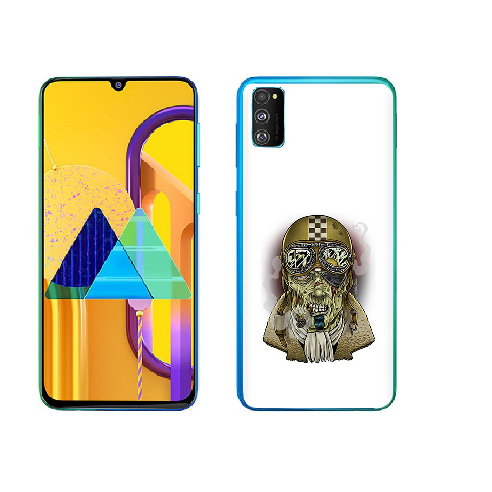 

Чехол MyPads Tocco для Samsung Galaxy M23 военный зомби (PT227329.604.264), Прозрачный, Tocco