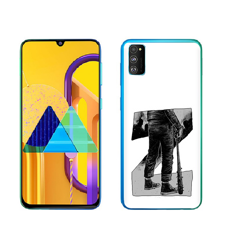 

Чехол MyPads Tocco для Samsung Galaxy M23 воин черно белый (PT227329.604.265), Tocco