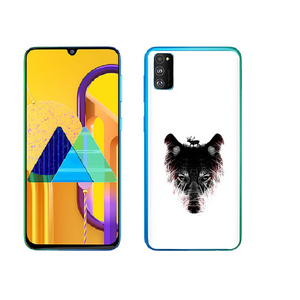 

Чехол MyPads Tocco для Samsung Galaxy M23 волк в траве (PT227329.604.267), Прозрачный, Tocco