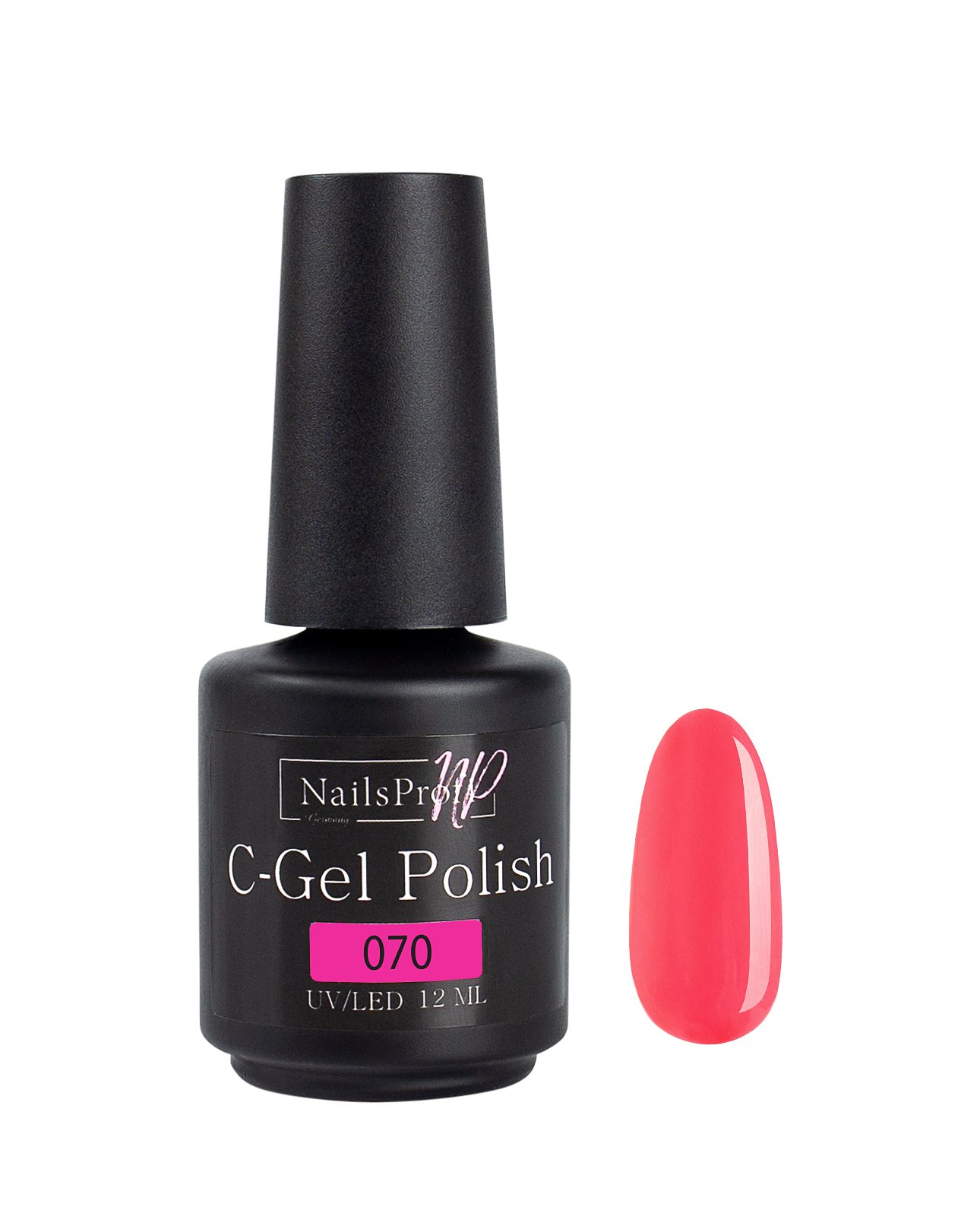 фото Гель лак для ногтей маникюра педикюра nailsprofi c-gel polish 070 12 мл