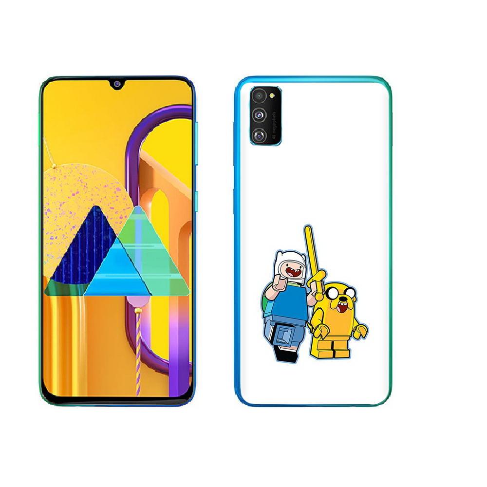 

Чехол MyPads Tocco для Samsung Galaxy M23 время приключений лего (PT227329.604.274), Прозрачный, Tocco