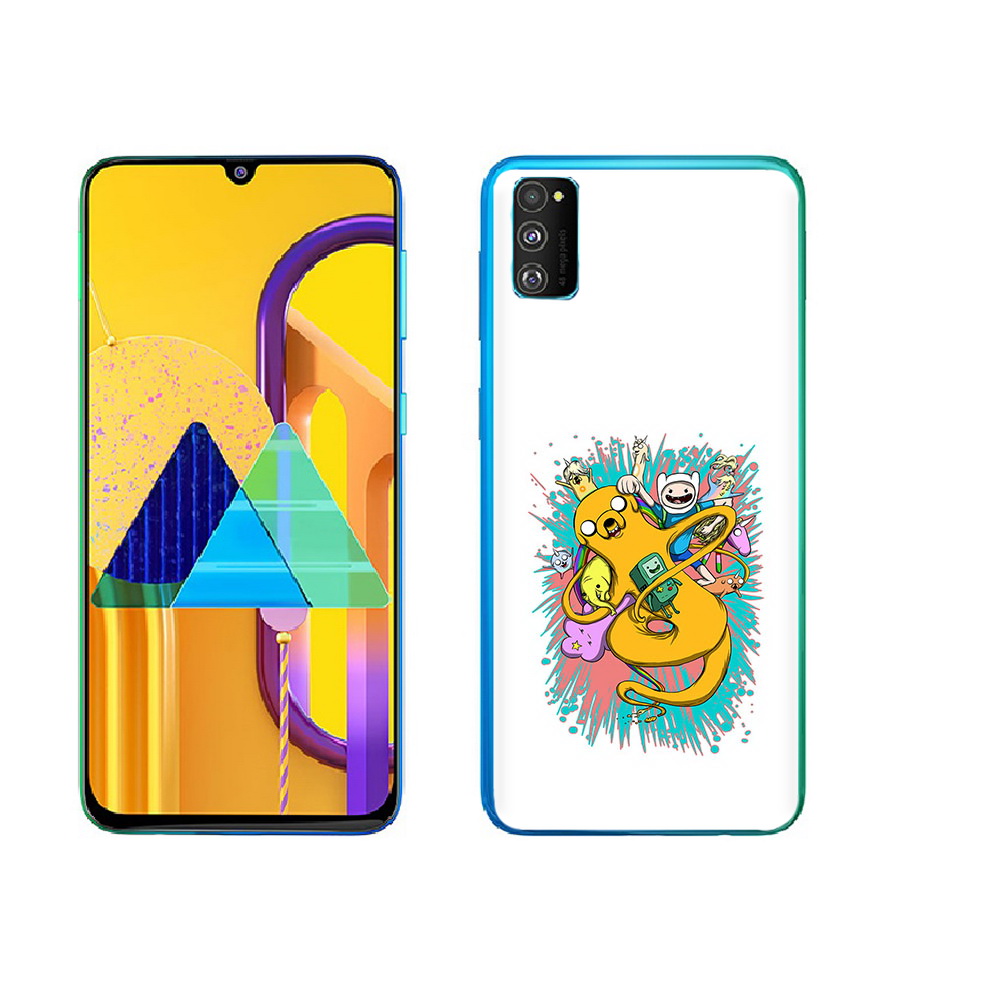 

Чехол MyPads Tocco для Samsung Galaxy M23 время приключений рисунок (PT227329.604.276), Прозрачный, Tocco