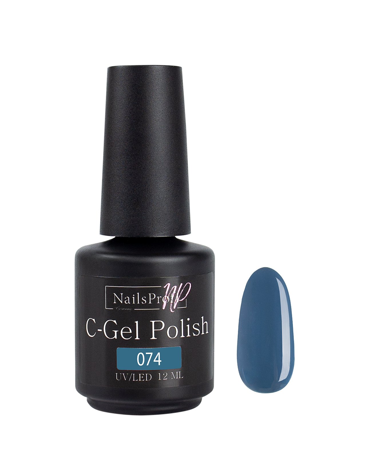 фото Гель лак для ногтей маникюра педикюра nailsprofi c-gel polish 074 12 мл