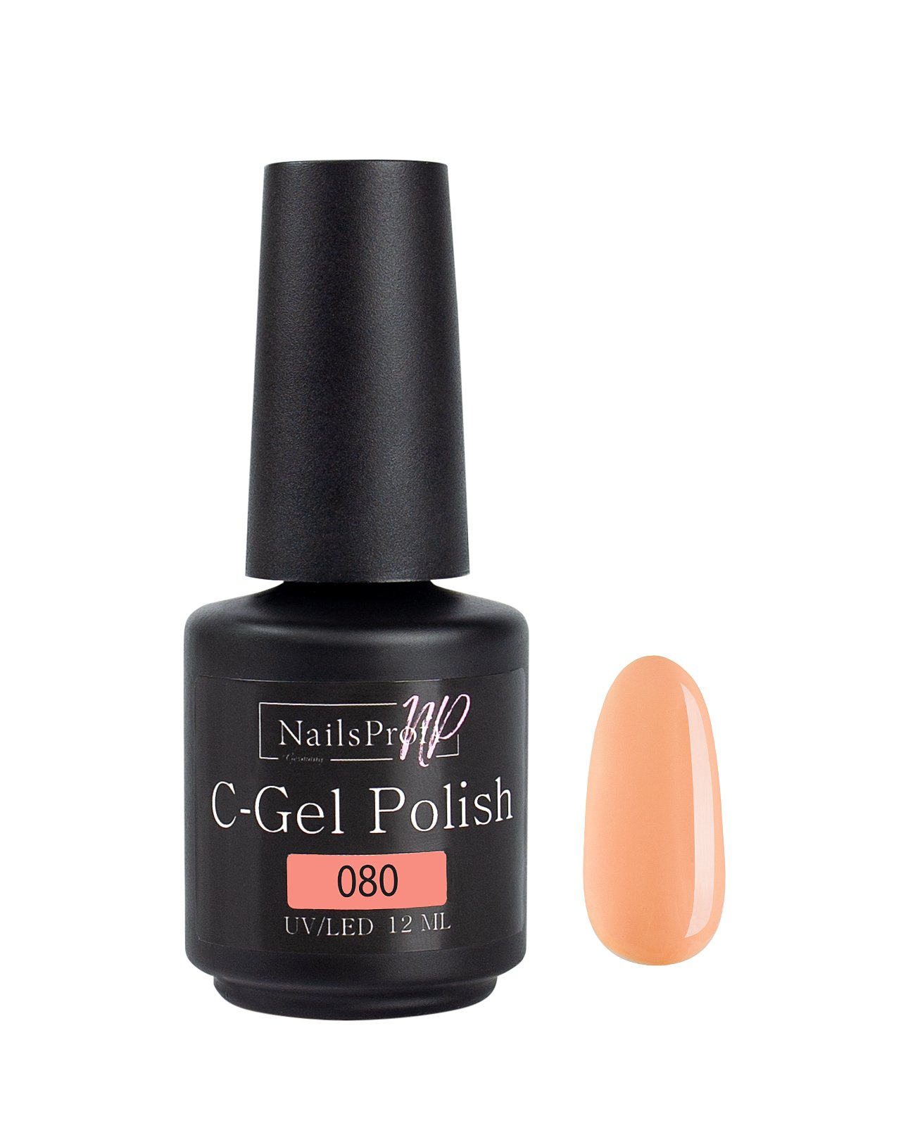 фото Гель лак для ногтей маникюра педикюра nailsprofi c-gel polish 080 12 мл