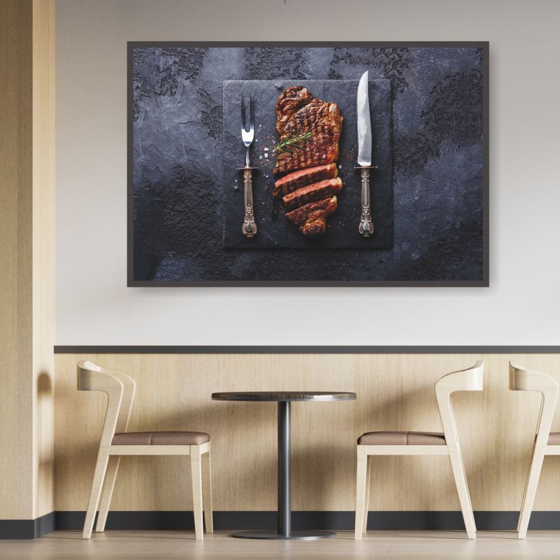 

Постер на холсте ПолиЦентр Стейки 90х60 см, СтейкиТип2