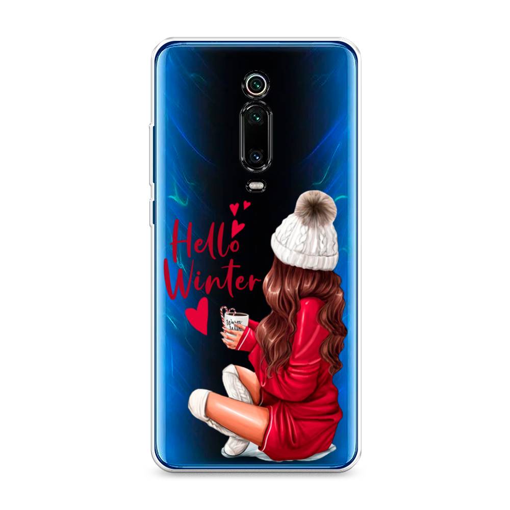 

Чехол на Xiaomi Mi 9T"Hello winter", Красный;белый;коричневый, 35750-5