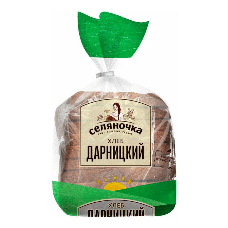 

Хлеб Селяночка Дарницкий ржано-пшеничный в нарезке 300 г