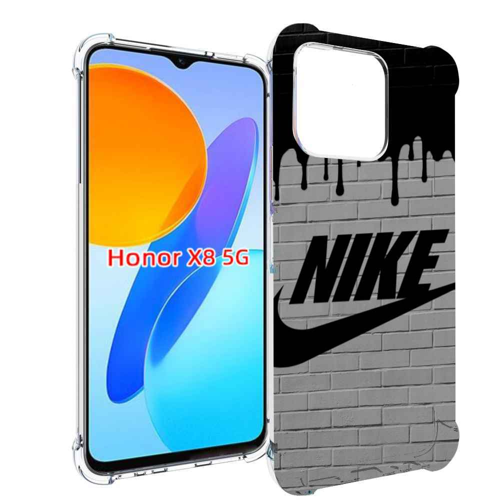 

Чехол MyPads найк в краске для Honor X8 5G, Прозрачный, Tocco