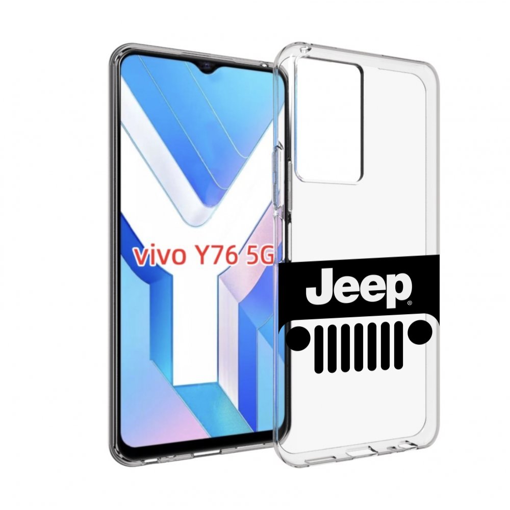 

Чехол Mypads Jeep 3 Мужской Для Vivo Y76 5G, Прозрачный, Tocco