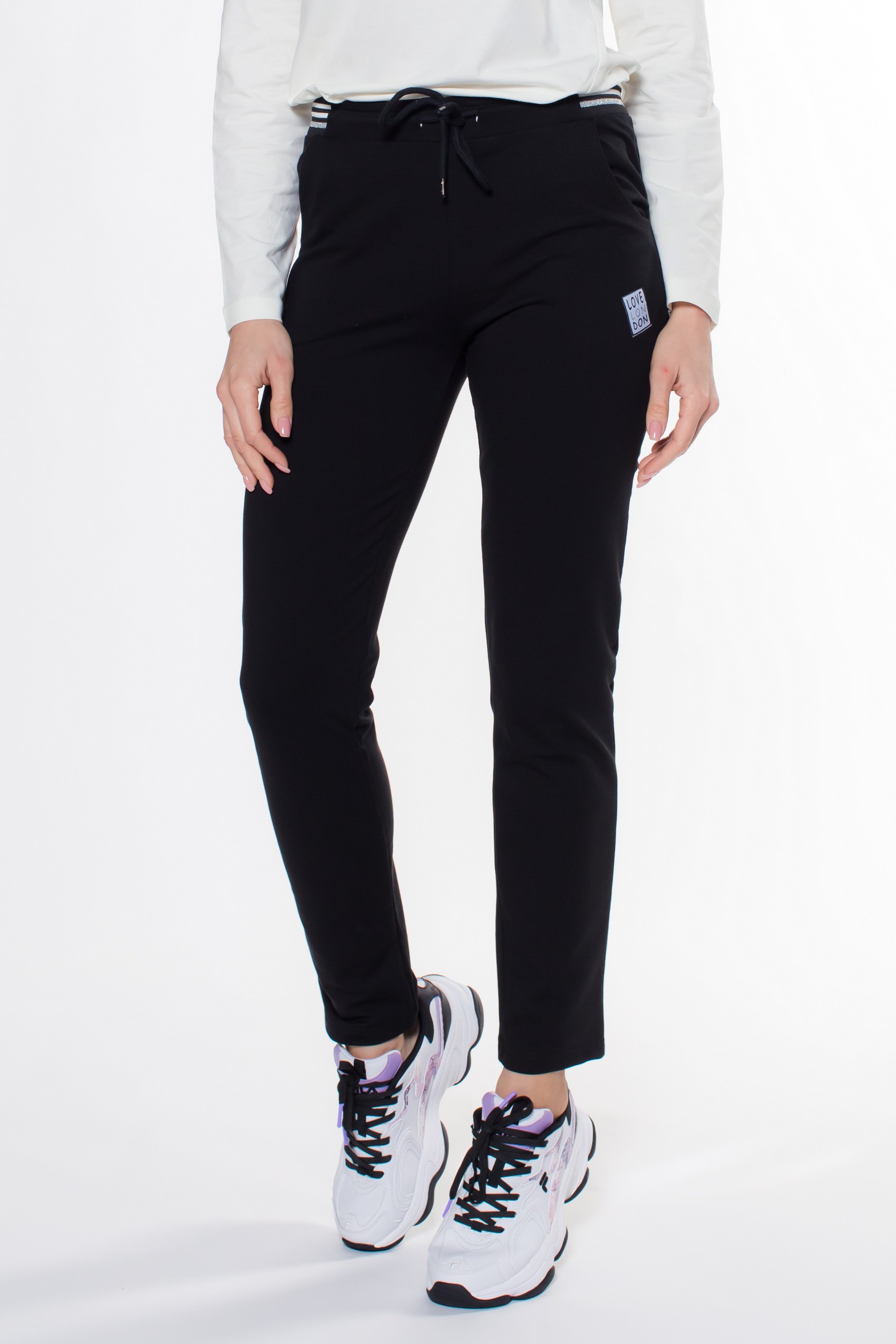 Спортивные брюки женские VIENETTA 178100_2525 черные M