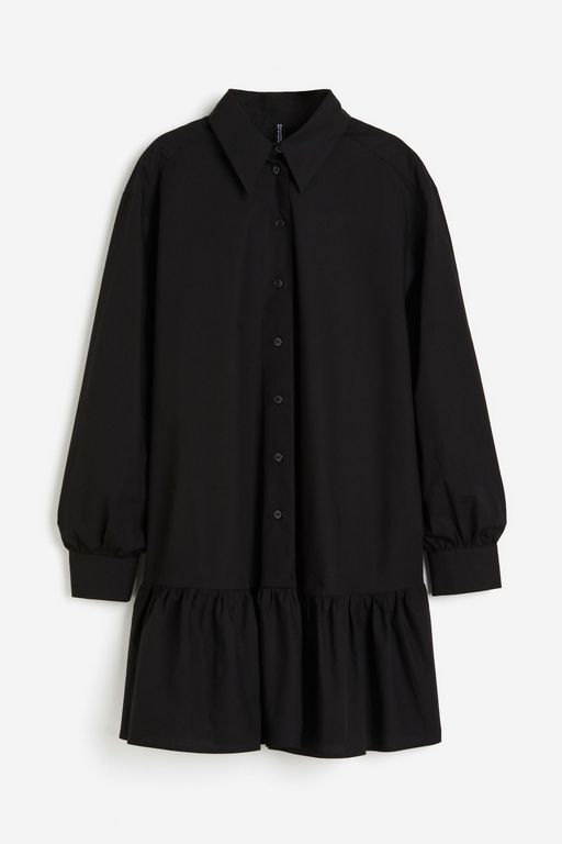 

Платье женское H&M 1227301 черное XS, Черный, 1227301