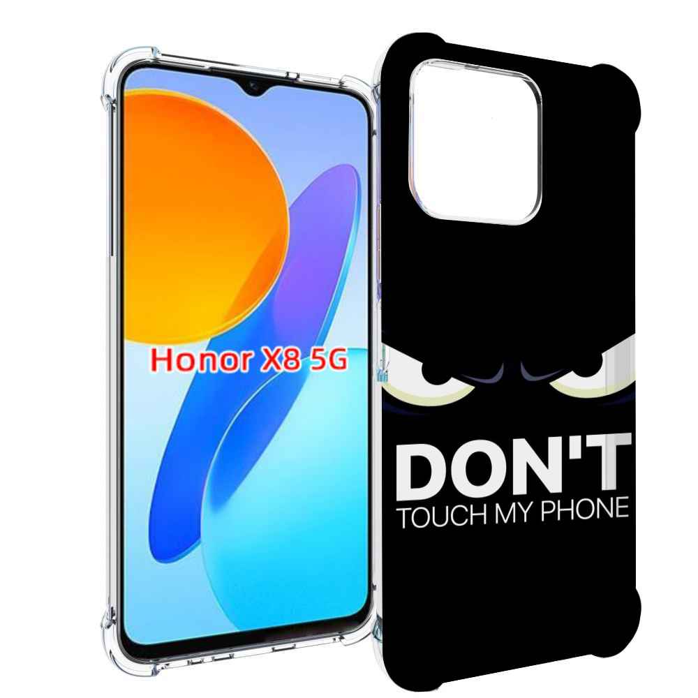 

Чехол MyPads не надо-2 для Honor X8 5G, Прозрачный, Tocco