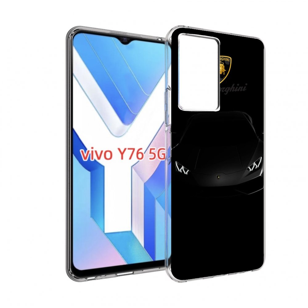 

Чехол Mypads Lambo 4 Мужской Для Vivo Y76 5G, Прозрачный, Tocco