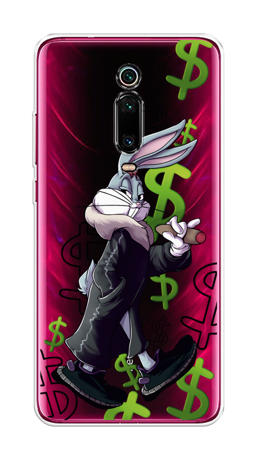 

Чехол на Xiaomi Mi 9T"Rich Bugs Bunny", Зеленый;черный;голубой, 35750-6